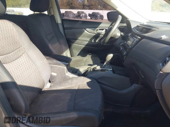 2017 Nissan Rogue S with VIN 5N1AT2MT6HC794035, listed as a IAAI auction lot 41774196 with 118,147 mi miles. Bid and sale history available at carsss.com. Image 5.