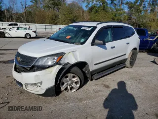 2016 Chevrolet Traverse LS with VIN 1GNKRFKD5GJ267762, listed as a Copart auction lot 88029005 with Not Provided miles and Salvage Title. Bid and sale history available at carsss.com. Image 1.