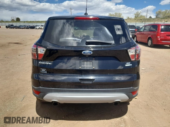 2017 Ford Escape SE with VIN 1FMCU9GD9HUD11375, listed as a Copart auction lot 54952235 with 154,345 mi miles and Clean Title. Bid and sale history available at DreamBid. Image 6.