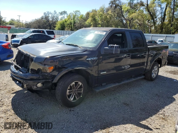 2012 Ford F-150 XL with VIN 1FTFW1CT4CKD47098, listed as a Copart auction lot 48629085 with 0 mi miles and Salvage Title. Bid and sale history available at carsss.com. Image 1.