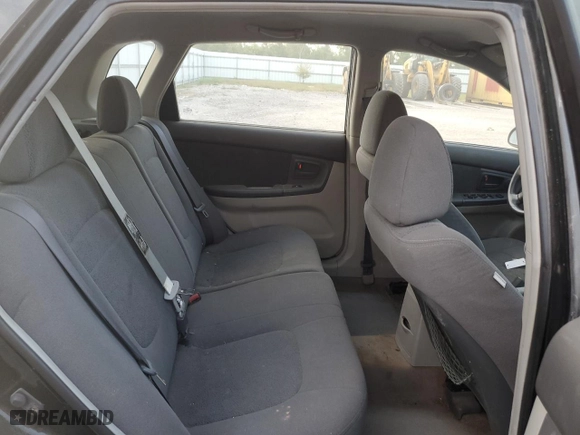 2005 Kia Spectra with VIN KNAFE161255088283, listed as a Copart auction lot 73654744 with 169,947 mi miles and Salvage Title. Bid and sale history available at carsss.com. Image 10.