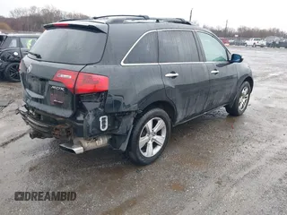 2013 Acura MDX with VIN 2HNYD2H26DH506503, listed as a IAAI auction lot 41567431 with 201,950 mi miles. Bid and sale history available at carsss.com. Image 4.