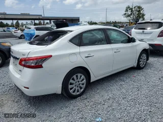 2013 Nissan Sentra SV with VIN 3N1AB7AP3DL667501, listed as a Copart auction lot 52216945 with 158,247 mi miles and Salvage Title. Bid and sale history available at carsss.com. Image 3.