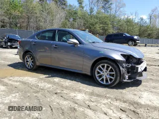2013 Lexus IS 250 with VIN JTHCF5C25D2036068, listed as a Copart auction lot 52014305 with 130,819 mi miles and Salvage Title. Bid and sale history available at carsss.com. Image 4.