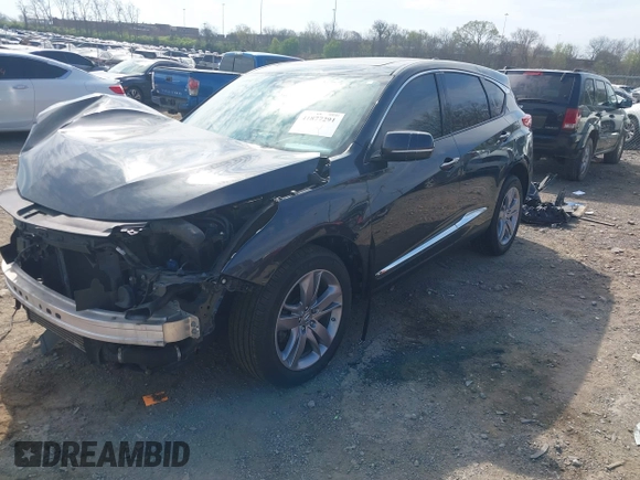 2019 Acura RDX Advance with VIN 5J8TC2H79KL039691, listed as a IAAI auction lot 41877291 with Not Provided miles and . Bid and sale history available at DreamBid. Image 17.