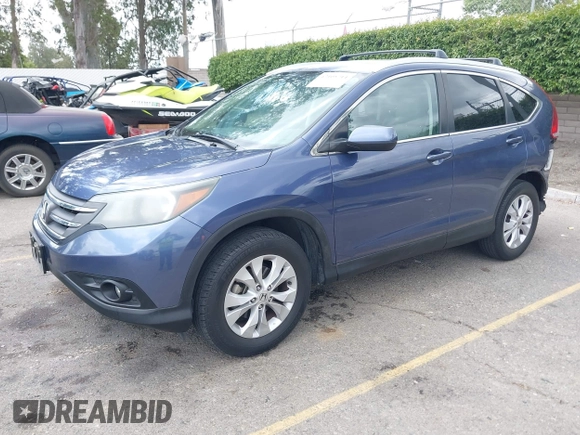 2014 Honda CR-V EX-L with VIN 2HKRM3H78EH511528, listed as a IAAI auction lot 42105714 with 108,758 mi miles and . Bid and sale history available at DreamBid. Image 2.