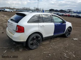 2013 Ford Edge Limited with VIN 2FMDK4KC9DBE16476, listed as a Copart auction lot 53928995 with 213,335 mi miles and Clean Title. Bid and sale history available at carsss.com. Image 3.