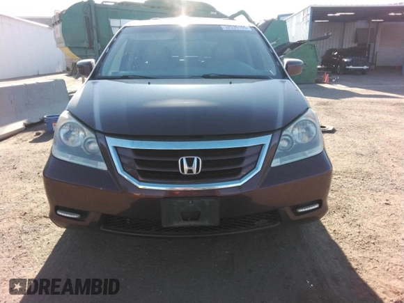 2008 Honda Odyssey EX-L with VIN 5FNRL38678B075882, listed as a Copart auction lot 52539105 with 207,404 mi miles and Salvage Title. Bid and sale history available at carsss.com. Image 5.