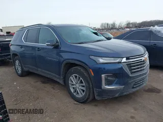 2023 Chevrolet Traverse LT Cloth with VIN 1GNERGKW5PJ286607, listed as a IAAI auction lot 41509187 with 29,681 mi miles. Bid and sale history available at carsss.com. Image 1.