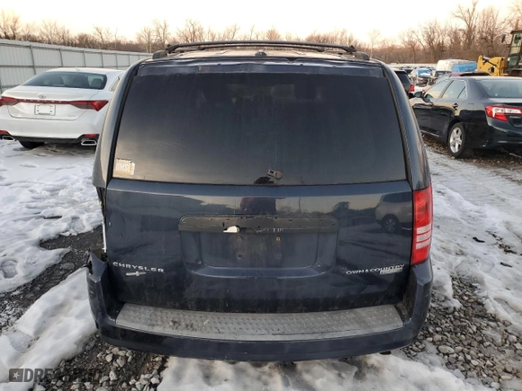 2009 Chrysler Town & Country Touring with VIN 2A8HR54159R614949, listed as a Copart auction lot 88776005 with 0 mi miles and Salvage Title. Bid and sale history available at carsss.com. Image 6.