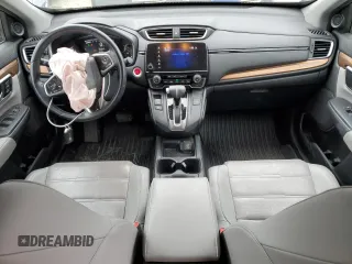 2018 Honda CR-V Touring with VIN 7FARW2H90JE055060, listed as a Copart auction lot 54882545 with 56,395 mi miles and Salvage Title. Bid and sale history available at carsss.com. Image 8.