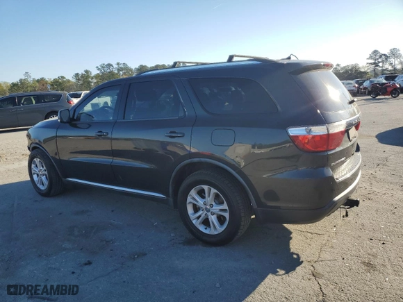 2011 Dodge Durango Crew with VIN 1D4RD4GGXBC730038, listed as a Copart auction lot 50155805 with 201,389 mi miles and Salvage Title. Bid and sale history available at carsss.com. Image 2.
