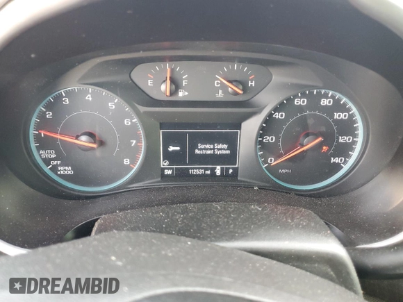 2020 Chevrolet Malibu RS with VIN 1G1ZG5ST7LF057314, listed as a Copart auction lot 49439135 with 112,531 mi miles and Salvage Title. Bid and sale history available at DreamBid. Image 9.