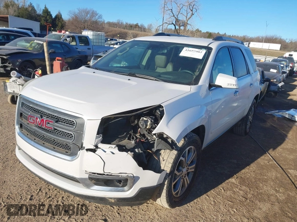 2016 GMC Acadia SLT with VIN 1GKKRSKD8GJ194134, listed as a IAAI auction lot 41680902 with 95,843 mi miles. Bid and sale history available at carsss.com. Image 17.