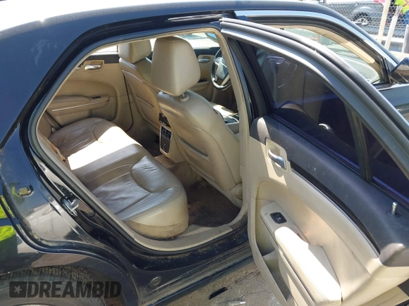2014 Chrysler 300 with VIN 2C3CCAAG4EH252864, listed as a IAAI auction lot 42056787 with 185,063 mi miles. Bid and sale history available at carsss.com. Image 8.