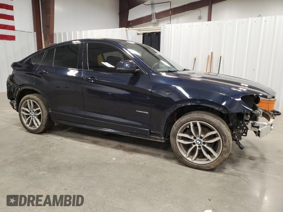 2018 BMW X4 xDrive28i with VIN 5UXXW3C53J0Y65759, listed as a Copart auction lot 52845995 with 109,965 mi miles and Salvage title. Bid and sale history available at DreamBid. Image 4.