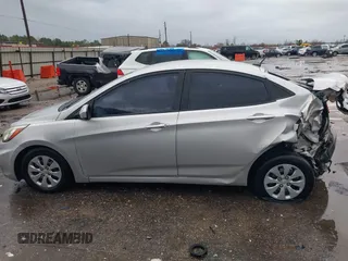 2017 Hyundai Accent SE with VIN KMHCT4AE3HU310052, listed as a IAAI auction lot 41546087 with 129,732 mi miles. Bid and sale history available at carsss.com. Image 15.