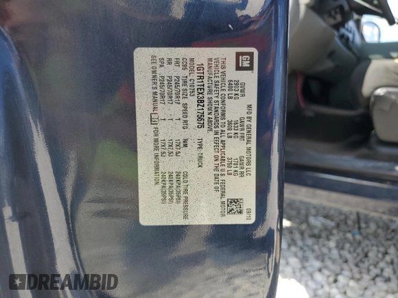 2011 GMC Sierra 1500 Work Truck z VIN 1GTR1TEX3BZ175675, wystawiony jako Copart lot #72211174 z przebiegiem 230 927 mil mil oraz Szkoda całkowita • Salvage title. Historia ofert i sprzedaży dostępna na DreamBid. Obrazek 14.
