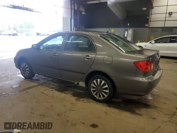 2005 Toyota Corolla CE with VIN 2T1BR32E65C378619, listed as a Copart auction lot 55856255 with 217,564 mi miles and Clean Title. Bid and sale history available at DreamBid. Image 2.
