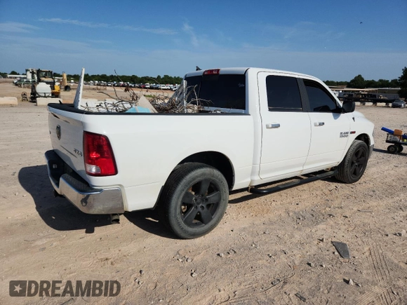 2018 Ram 1500 Big Horn with VIN 1C6RR7LM2JS338422, listed as a Copart auction lot 64115135 with 155,843 mi miles and Clean title. Bid and sale history available at DreamBid. Image 3.