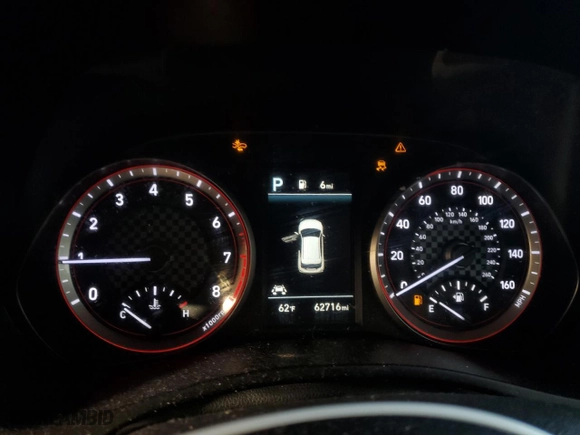 2019 Hyundai Veloster 2.0 with VIN KMHTG6AF6KU010652, listed as a Copart auction lot 86718334 with 62,716 mi miles and Salvage Title. Bid and sale history available at carsss.com. Image 9.