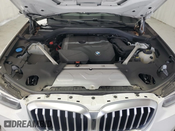 2022 BMW X3 sDrive30i with VIN 5UX43DP04N9M61791, listed as a Copart auction lot 46064925 with 20,331 mi miles and Clean Title. Bid and sale history available at DreamBid. Image 12.