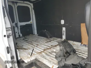 2024 Ford Transit Cargo with VIN 1FTBR1C80RKA15590, listed as a Copart auction lot 47407495 with 28,463 mi miles and Salvage Title. Bid and sale history available at DreamBid. Image 11.