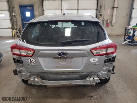 2018 Subaru Impreza with VIN 4S3GTAA67J1714699, listed as a Copart auction lot 72746714 with 73,165 mi miles and Salvage Title. Bid and sale history available at carsss.com. Image 6.