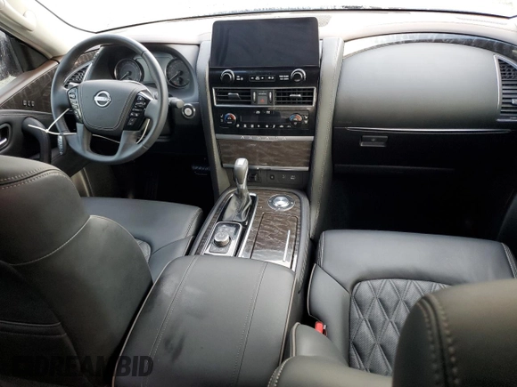 2023 Nissan Armada Platinum with VIN JN8AY2DA0P9405121, listed as a Copart auction lot 78099894 with 2,799 mi miles and Non Repairable. Bid and sale history available at carsss.com. Image 8.