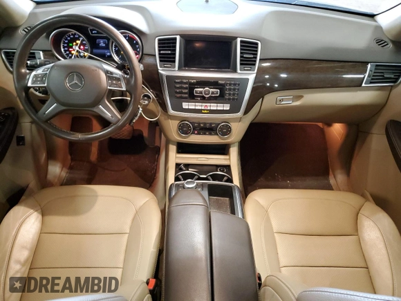 2014 Mercedes-Benz M 350 with VIN 4JGDA2EB0EA429463, listed as a Copart auction lot 60198335 with 197,530 mi miles and Clean title. Bid and sale history available at DreamBid. Image 8.