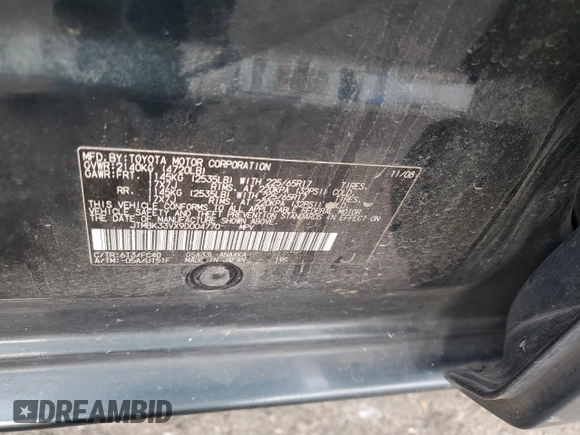 2009 Toyota RAV4 with VIN JTMBK33VX9D004770, listed as a Copart auction lot 77792284 with 176,241 mi miles and Salvage Title. Bid and sale history available at carsss.com. Image 14.