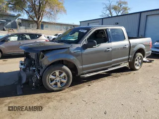 2020 Ford F-150 XL with VIN 1FTEW1E4XLKD98736, listed as a Copart auction lot 80046264 with 0 mi miles and Salvage Title. Bid and sale history available at carsss.com. Image 1.