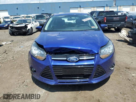 2014 Ford Focus Titanium with VIN 1FADP3N27EL284599, listed as a Copart auction lot 63400395 with 97,123 mi miles and Clean title. Bid and sale history available at DreamBid. Image 5.