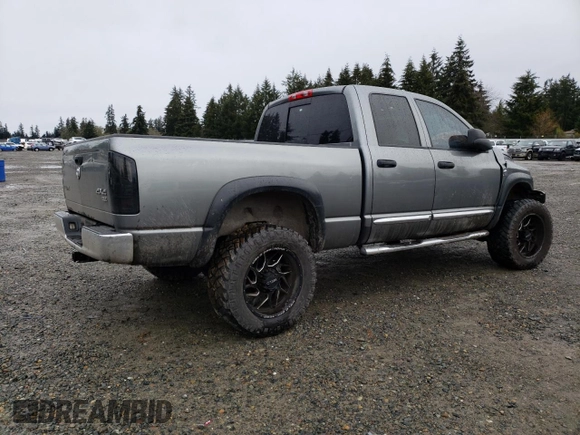 2007 Dodge Ram 2500 SLT with VIN 1D7KS28C67J509193, listed as a Copart auction lot 45601015 with 231,453 mi miles and Salvage Title. Bid and sale history available at carsss.com. Image 3.