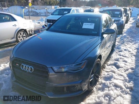 2016 Audi S6 Premium Plus with VIN WAUF2AFC3GN162503, listed as a IAAI auction lot 41451887 with 91,879 mi miles. Bid and sale history available at carsss.com. Image 17.