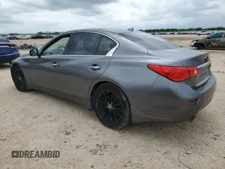 2017 Infiniti Q50 3.0t Premium with VIN JN1EV7AP9HM737636, listed as a Copart auction lot 54293595 with 163,796 mi miles and Clean Title. Bid and sale history available at carsss.com. Image 2.