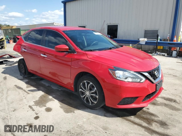 2016 Nissan Sentra SV with VIN 3N1AB7AP4GL676972, listed as a Copart auction lot 53526055 with 146,128 mi miles and Salvage Title. Bid and sale history available at DreamBid. Image 4.