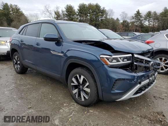 2021 Volkswagen Atlas SE with VIN 1V2LC2CA3MC227092, listed as a Copart auction lot 39949094 with 43,350 mi miles and . Bid and sale history available at DreamBid. Image 4.