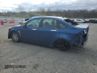 2008 Ford Focus SE with VIN 1FAHP35N98W267284, listed as a Copart auction lot 53380885 with 184,900 mi miles and Salvage Title. Bid and sale history available at DreamBid. Image 2.