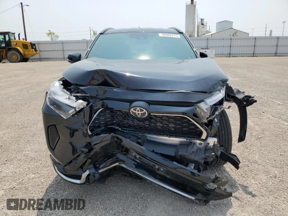 2025 Toyota RAV4 SE with VIN JTMCB3FV6SD255341, listed as a Copart auction lot 58902215 with 407 mi miles and Salvage title. Bid and sale history available at DreamBid. Image 5.
