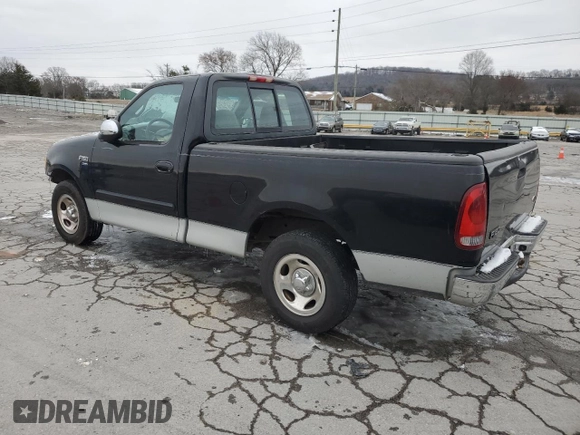 2002 Ford F-150 XL with VIN 1FTRF17W72NA42127, listed as a Copart auction lot 45278395 with 103,866 mi miles and Salvage Title. Bid and sale history available at carsss.com. Image 2.