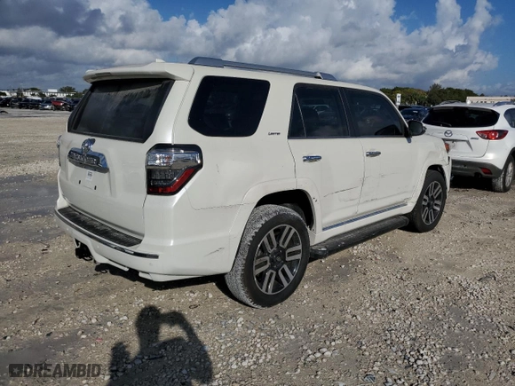 2023 Toyota 4Runner Limited with VIN JTEKU5JR8P6189989, listed as a Copart auction lot 45991545 with 1,500 mi miles and Salvage Title. Bid and sale history available at carsss.com. Image 3.