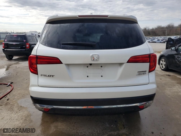 2017 Honda Pilot Touring with VIN 5FNYF6H91HB035389, listed as a Copart auction lot 50200325 with 92,929 mi miles and Salvage Title. Bid and sale history available at carsss.com. Image 6.