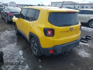2016 Jeep Renegade Sport with VIN ZACCJAAT8GPC73474, listed as a IAAI auction lot 41599989 with 104,970 mi miles and . Bid and sale history available at DreamBid. Image 3.