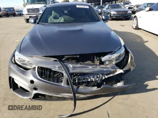 2016 BMW M4 with VIN WBS3U9C58GP968936, listed as a Copart auction lot 83243814 with 53,530 mi miles and Salvage Title. Bid and sale history available at carsss.com. Image 5.