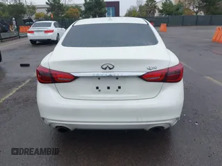 2019 Infiniti Q50 Signature Edition with VIN JN1EV7AP9KM514861, listed as a IAAI auction lot 41805236 with 58,286 mi miles and . Bid and sale history available at carsss.com. Image 16.