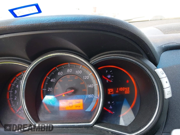 2010 Nissan Murano S with VIN JN8AZ1MU2AW020184, listed as a IAAI auction lot 41919368 with 110,043 mi miles. Bid and sale history available at carsss.com. Image 7.