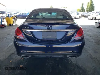 2019 Mercedes-Benz C 300 with VIN 55SWF8DB9KU313487, listed as a Copart auction lot 54217665 with 41,651 mi miles and Salvage Title. Bid and sale history available at DreamBid. Image 6.