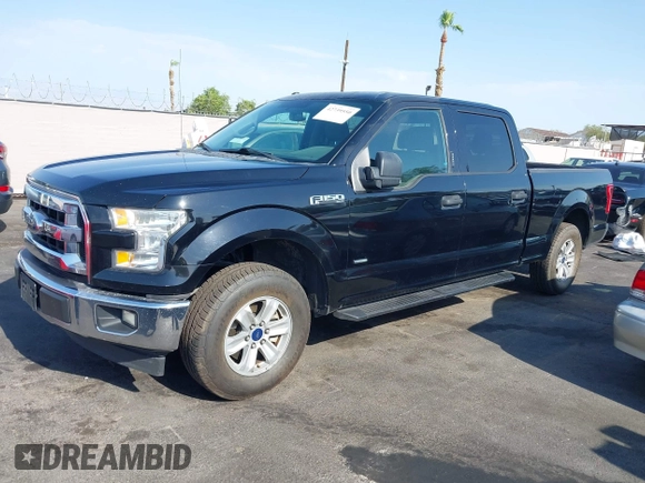 2017 Ford F-150 XL with VIN 1FTEW1CPXHKC93196, listed as a IAAI auction lot 42739550 with 184,046 mi miles and . Bid and sale history available at DreamBid. Image 14.