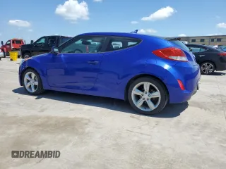 2012 Hyundai Veloster w/Gray Int with VIN KMHTC6AD6CU046448, listed as a Copart auction lot 53396415 with 131,567 mi miles and Clean title. Bid and sale history available at DreamBid. Image 2.